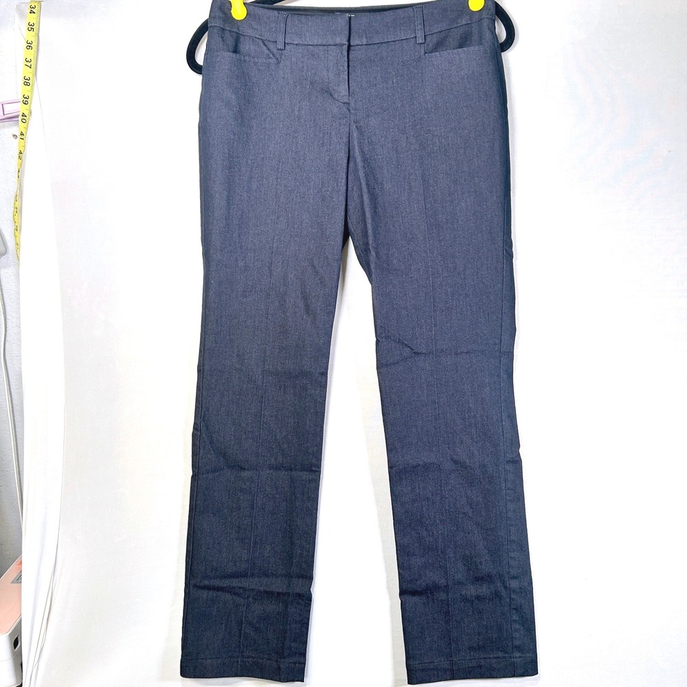 Express Columnist Gray Straight Leg Career Dress Pants Women's 2R